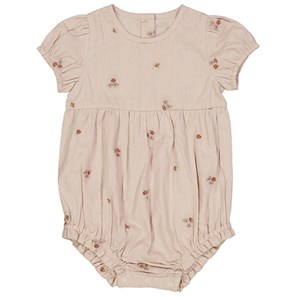 Wheat - Kort Sommerdragt Victoria, Embroidery Flowers